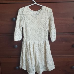 Crocheted dress